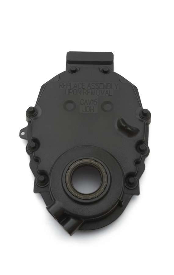 CHEVROLET PERFORMANCE SBC Front Timing Cover – Black Plastic 12562818