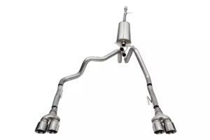 CORSA PERFORMANCE 19-  Silverado 1500 6.2L Cat Back Exhaust 21200