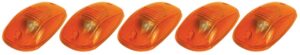 PACER PERFORMANCE Hi-Five Cab Roof Lights Amber 5 Light Kit 20-246