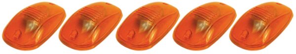 PACER PERFORMANCE Hi-Five Cab Roof Lights Amber 5 Light Kit 20-246