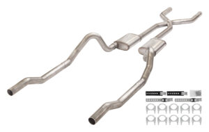 PYPES PERFORMANCE EXHAUST 66-74 Mopar B-Body Crossmember Back Exhaust SMB13R