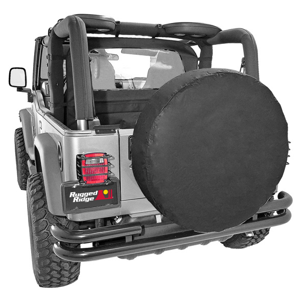 RUGGED RIDGE Tire Cover Black 27-29 inch 772901
