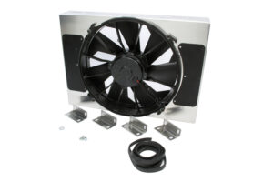 DERALE RAD Fan w/Alum Shroud Assembly 16814