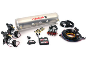 RIDETECH RidePro E5 5 Gallon Dual Compressor 1/4in Valves 30534100