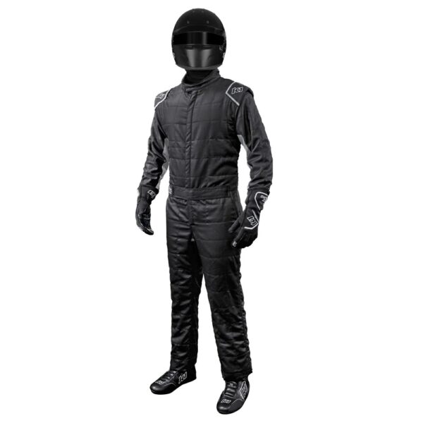 K1 RACEGEAR Suit Outlaw Med / Lrg Black / Gray SFI 3.2A/5 20-OTL-NG-ML