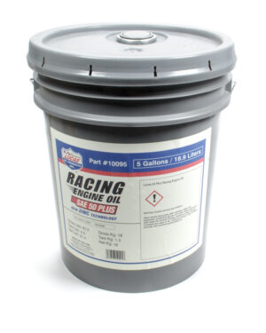 LUCAS OIL SAE 50 Plus Racing Motor 5 Gallon Pail 10095