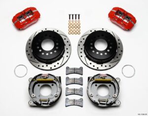 WILWOOD Rear Disc Brake Kit 12- Bolt Chevy w/parking Brk 140-11398-DR