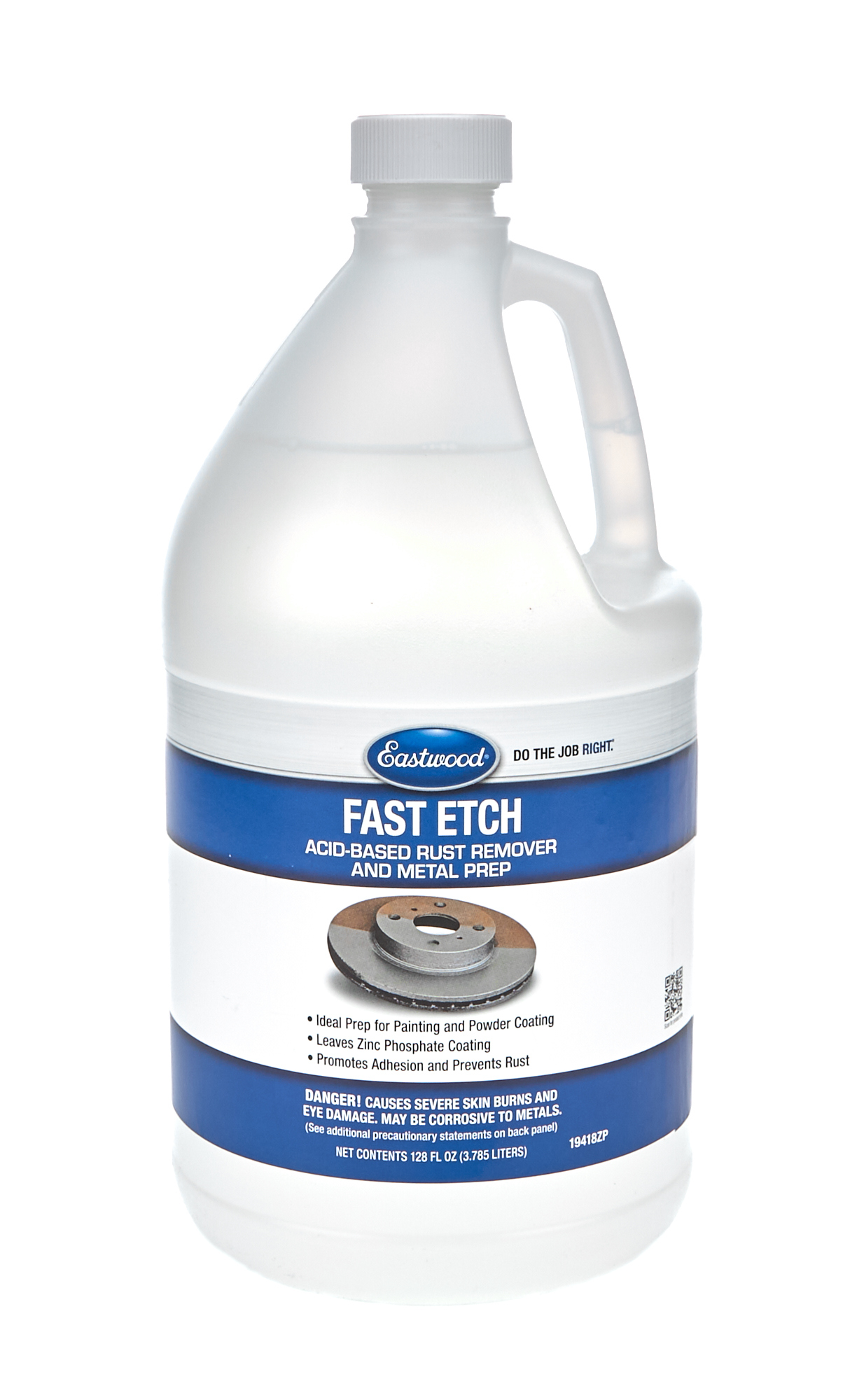 EASTWOOD Fast Etch Paint Gallon Jug 19418ZP