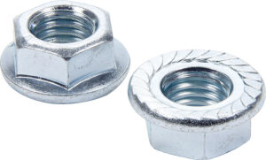 ALLSTAR PERFORMANCE Serrated Flange Nuts 5/8-11 10pk ALL16045-10