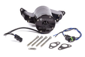 MEZIERE SBF Billet Electric H.D. Water Pump – Black WP111SHD