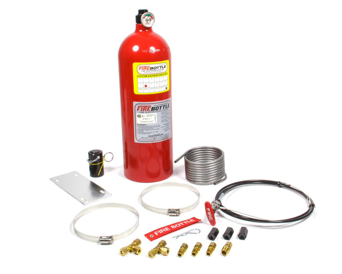 SAFETY SYSTEMS Fire Suppression System 10lb Manual Pull w/Sl Tu PRC-1010-N