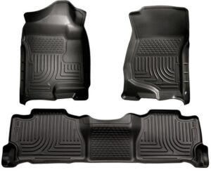 HUSKY LINERS 07-14 Suburban Floor Liners Black 98261
