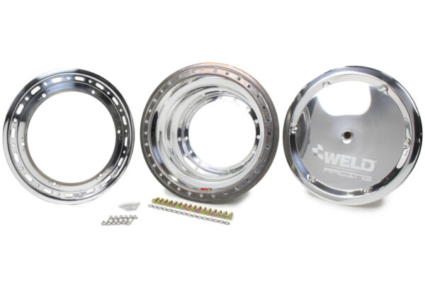 WELD RACING Outer Wheel Half 15×9.25 Bead-Loc w/Cover P857-5954-6
