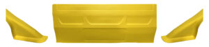 TRUE PERFORMANCE & FABRICATION Nose Kit Asphalt Outlaw Yellow DTR1014