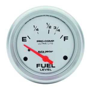 AUTOMETER 2-5/8in Ultra-Lite Fuel Level Gauge 4418