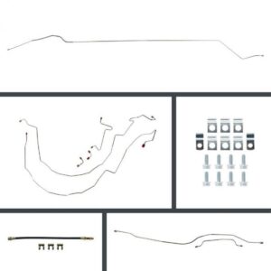 RIGHT STUFF DETAILING 55 -57  Full Size Chevy Power Disc Conversion BOP55H2