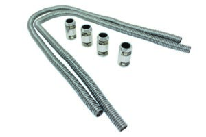 SPECIALTY PRODUCTS COMPANY Heater Hose Kit 44in w/Polished Aluminum Cap 7355