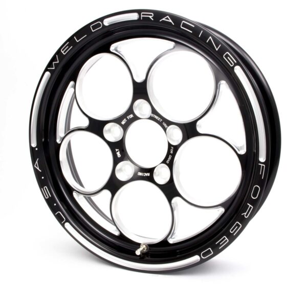 WELD RACING Magnum PRO 15×4 1pc Wheel 5×4.5 2.25BS Blk 86B-15202