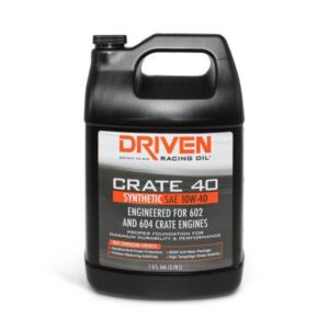DRIVEN RACING OIL Crate 40 10w40 Synthetic Oil 1 Gallon 22408