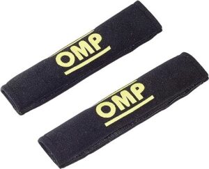 OMP RACING, INC. Harness Pads Black Used w/ 2in Belts DB0-0450-A01-071