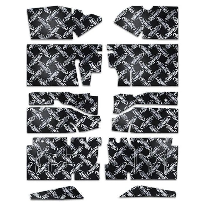 DYNAMAT 79-93 Mustang Floor Kit Custom Cut XFO M3 F