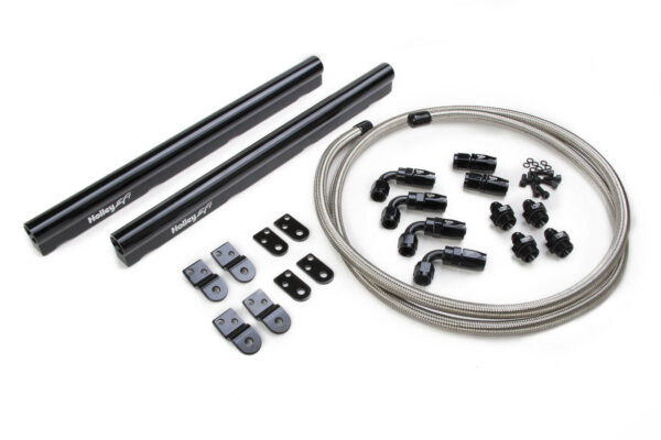 HOLLEY Billet Alm Fuel Rail Kit GM LS Factory Intakes 534-210