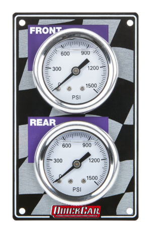 QUICKCAR RACING PRODUCTS Mini Brake Bias Gauge Panel Vertical 61-101