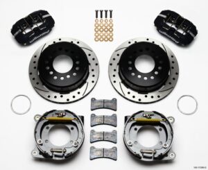 WILWOOD Brake Kit Rear Disc/Drum Mustang 8.85 140-11396-D