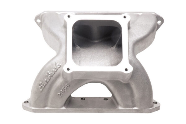EDELBROCK SBC Victor Manifold – Glidden 18 Degree 2858
