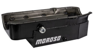 MOROSO SBC 8qt CT Oil Pan – RH Dipstick 80-85 21326