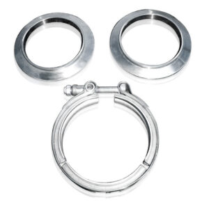 STAINLESS WORKS V-band kit  2-1/2in Kit Includes Clamp & Flanges VBC