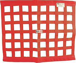 RJS SAFETY Ribbon Window Net 24×24 Red SFI 10000604
