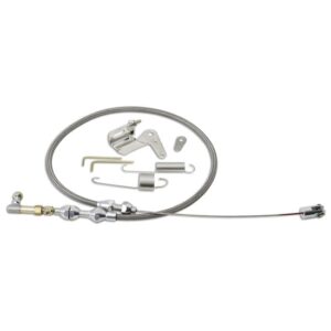LOKAR Duo-Pak Hi-Tech Throttle Cable w/Brackets 36in DP-1000HT36