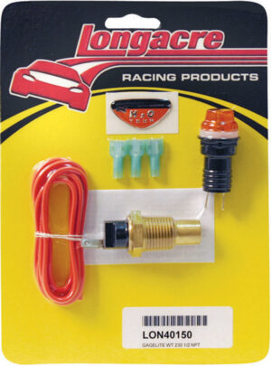 LONGACRE Gagelite Kit W/T 1/2in. NPT 230 Deg 52-40150