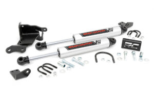 ROUGH COUNTRY 18-   Jeep Wrangler JL Dual Steering Stabilizer 8730470
