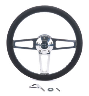 GRANT Billet Classic Series Black Wheel Chevy Logo 1911-1
