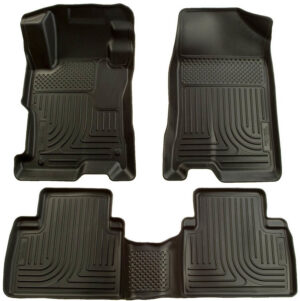 HUSKY LINERS 12-13 Honda Civic Front/ 2nd Floor Liners Black 98441