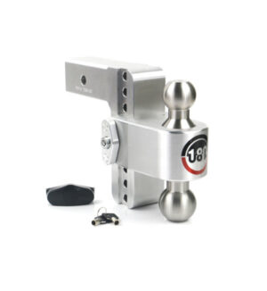 WEIGH SAFE Turnover Ball  6in Drop Hitch w/ 2.5in Shank LTB6-2.5