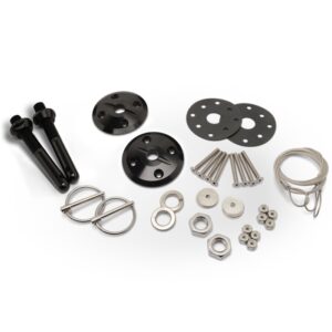 EDDIE MOTORSPORTS Hood Pin Kit Thru-Bolt MS110-44BA