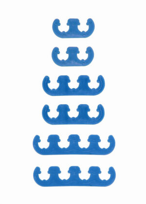 MR. GASKET Wire Separator Blue Plastic 9877