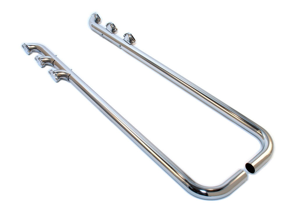 PATRIOT EXHAUST Lake Pipes – 3 Outlets 70in Long H1274