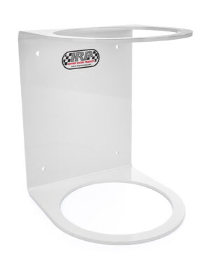 HEPFNER RACING PRODUCTS Nitro Bottle Holder 7in Wht -.187 5052 Alum HRP6059-WHT