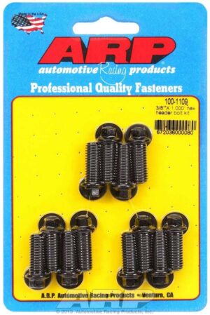ARP Header Bolt Kit – 6pt. 3/8 x 1.00 UHL (12) 100-1109