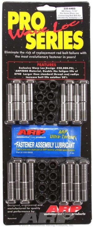 ARP BBC Rod Bolt Kit – 7/16 Pro-Series 235-6403