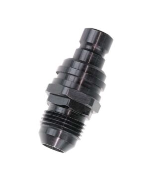 JIFFY-TITE Q/R #8 Male Plug Black 32408