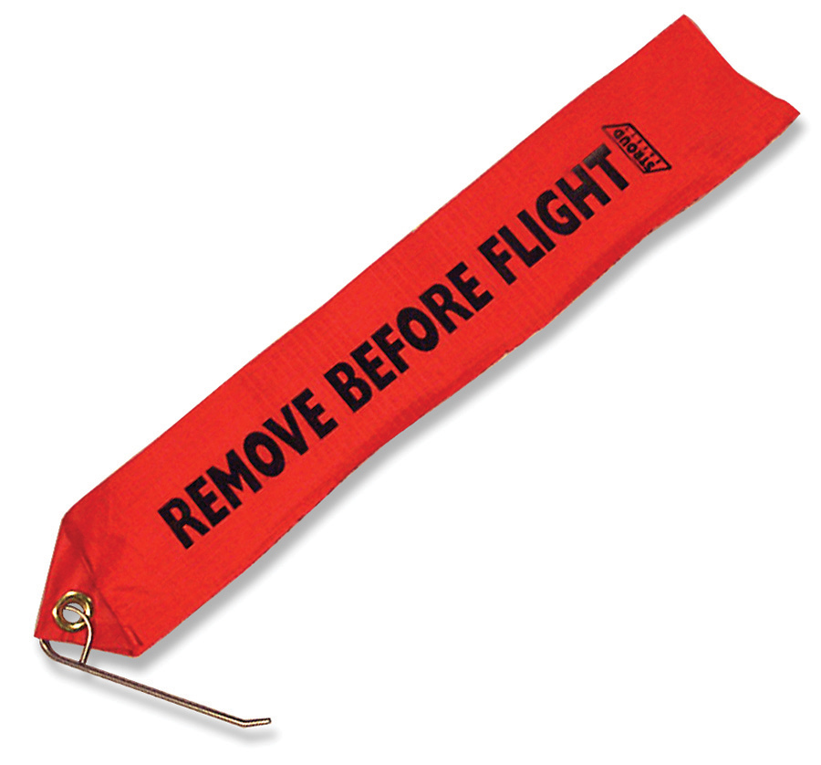 STROUD SAFETY Remove Before Flight Tag 475