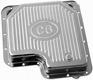 RACING POWER CO-PACKAGED Ford C-6 Trans Pan – Fin ned R9125