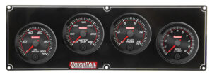 QUICKCAR RACING PRODUCTS Redline 3-1 Gauge Panel OP/WT/FP w/2-5/8in Tach 69-3242