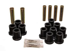 ENERGY SUSPENSION Ford Complete Spring & Shackle Set Black 4.2103G
