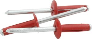 ALLSTAR PERFORMANCE Md Hd Rivet 250Pk Red Flange Type Alum Mandrel ALL18189